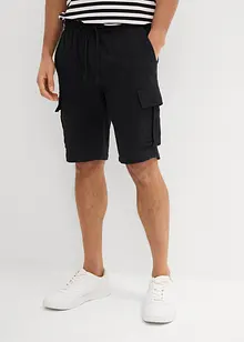 Regular Fit Bermuda aus luftigem Musselin, bonprix