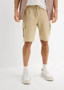 Bermuda en gaze de coton, Regular, bonprix