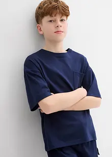 Oversized T-Shirt mit Bio Baumwolle, bonprix