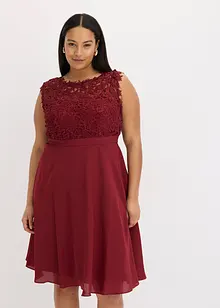 Minikleid mit Spitze, bonprix
