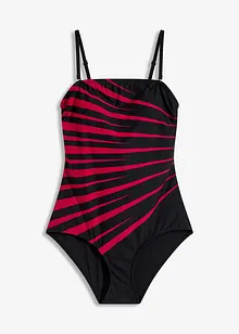 Maillot 1 pièce sculptant, maintien léger, bonprix
