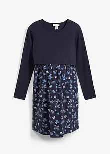 Robe de grossesse et d'allaitement en coton, bonprix