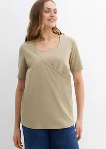 Lot de 2 T-shirts de grossesse et d'allaitement, bonprix