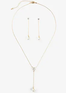 Collier + boucles d’oreille (ens. 2 pces), bonprix