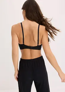 Gepolstertes Bralette ohne Bügel mit Bio-Baumwolle (2er Pack), bonprix
