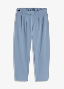 Pantalon en jersey à pinces, bonprix