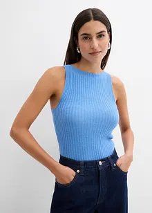 Figurbetontes Stricktop aus Viskose-Mix, bonprix