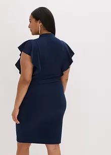 Robe fourreau à col fermé par une broche, bonprix