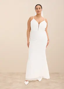 Brautkleid mit Paillettenstickerei, bonprix