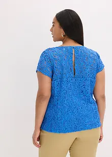 Blusenshirt aus Kordel-Spitze, bonprix