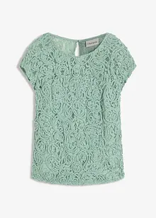 Blusenshirt aus Kordel-Spitze, bonprix