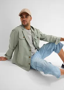 Regular Fit 3/4 Cargojeans, Straight, bonprix