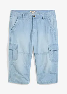 Regular Fit 3/4 Cargojeans, Straight, bonprix