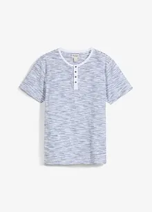 Henleyshirt, aus reiner Baumwolle, Kurzarm, bonprix
