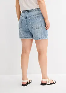 Bermuda en jean taille mi-haute, peu extensible, bonprix