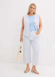 Geripptes Tanktop, bonprix