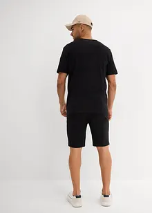 T-Shirt und Shirt-Bermuda (2-tlg.Set) aus reiner Bio-Baumwolle, bonprix