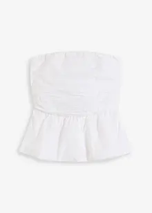 Blouse sans manches à base volumineuse, bonprix