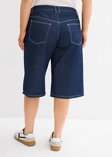 Jeans-Bermuda Mid Waist, Low Stretch, bonprix