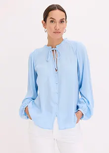Bluse mit metallisierten Streifen, bonprix