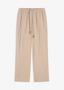 Weite Hose mit Struktureffekt, bonprix