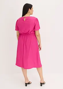 Jerseykleid aus strukturiertem Crêpe, bonprix