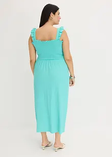 Robe en jersey avec détail smocké, bonprix