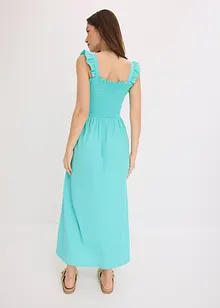 Robe en jersey avec détail smocké, bonprix