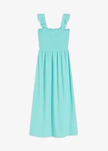 Robe en jersey avec détail smocké, bonprix