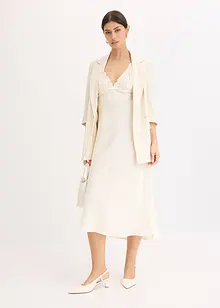Maxikleid aus fließendem Satin, bonprix
