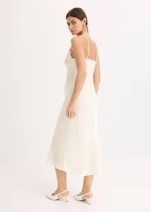 Maxikleid aus fließendem Satin, bonprix