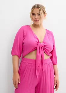 Blusenshirt aus fließender Viskose, bonprix