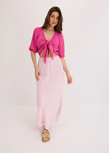 Blusenshirt aus fließender Viskose, bonprix