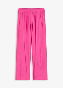 Pantalon taille élastiquée en viscose fluide, bonprix