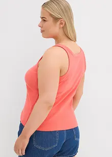 Geripptes Tanktop, bonprix