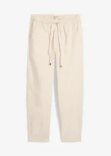 Jean barrel taille mi-haute élastiquée, bonprix