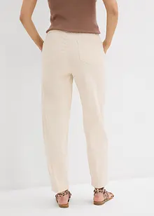 Jean barrel taille mi-haute élastiquée, bonprix