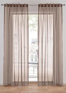 Gardine aus leichtem Voile (1er Pack), bonprix
