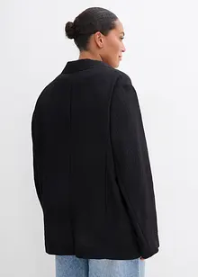 Blazer en viscose mélangée, effet froissé, bonprix