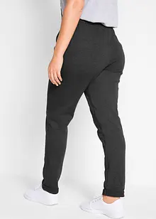Pantalon en molleton, taille élastiquée, bonprix