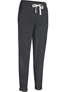 Pantalon en molleton, taille élastiquée, bonprix