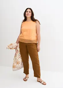 Schlupfhose aus reinem Leinen, bonprix