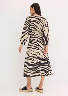Midikleid  aus fließendem Viskose-Mix, bonprix