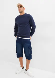 Cargo-Jeans-Bermuda, Relaxed Fit, bonprix