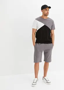 T-shirt et bermuda sweat (ens. 2 pces), bonprix
