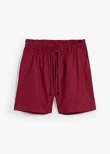 Short paper bag en lin, bonprix
