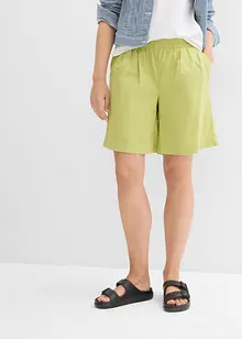 Bermuda en mélange lin et coton, bonprix