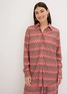 Long chemisier aspect crochet, bonprix