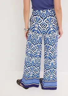 Pantalon en jersey viscose imprimé, bonprix