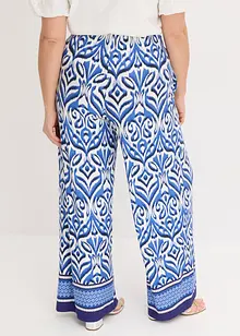 Pantalon en jersey viscose imprimé, bonprix